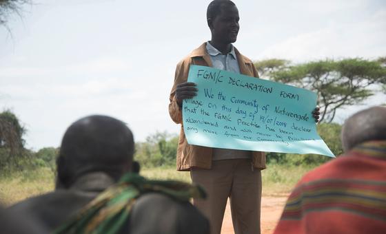 Around 4.2 million girls at risk for Female Genital Mutilation says Guterres, stressing men must also speak out